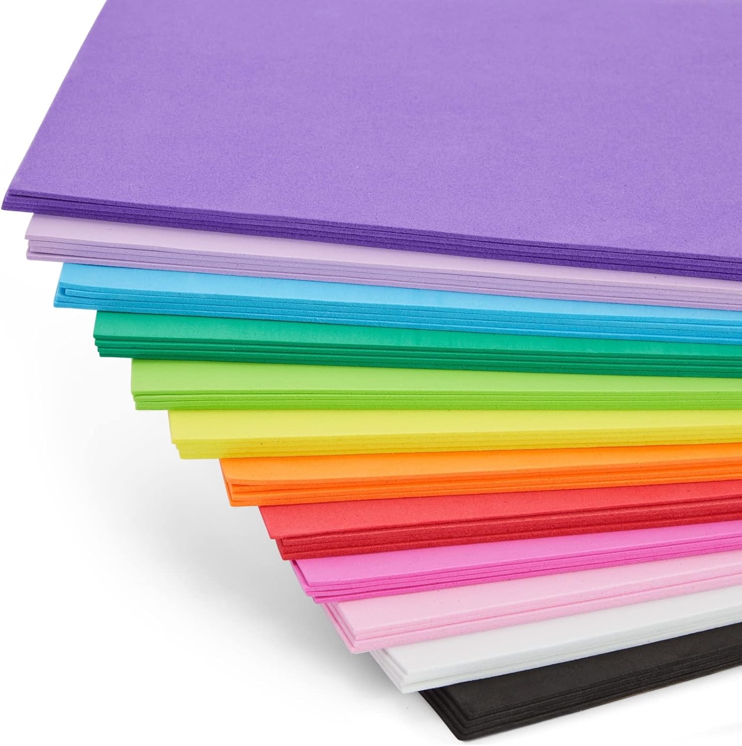 48 Pack Multicolored 2mm Eva Foam Paper Sheets For DIY Cosplay Costumes Arts And Crafts Projects 9x12 inch By PAIDU
