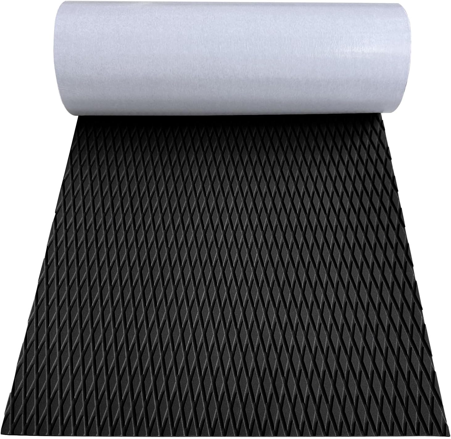 Plancher de bateau en mousse Eva pour terrasse de bateau, tapis marin, pont de mer, feuille de sol de bateau, sol marin autocollant pour bateau de pêche, kayak, yacht, camping-car, piscine, voiturette de golf 94,5&quot; x 23,6&quot;/16,1&quot;/11,8&quot; 