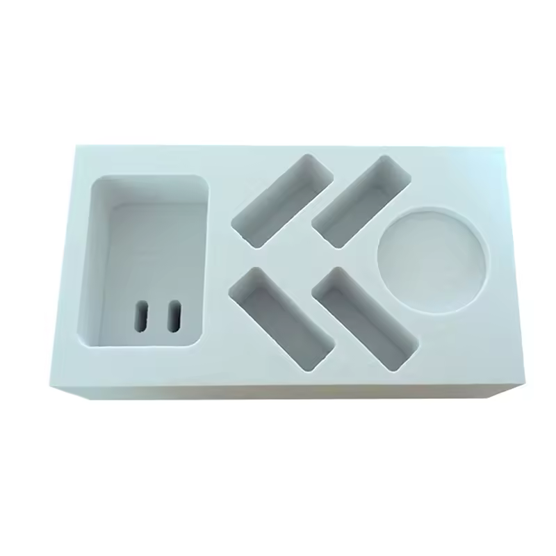 Paidu Factory custom White Expandable Polyethylene packaging EVA foam insert for box respirator Inner Support Gift Box