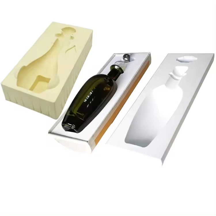 Paidu factory Wholesale graceful cup eva foam insert packaging box for To protect the wine glass gift box