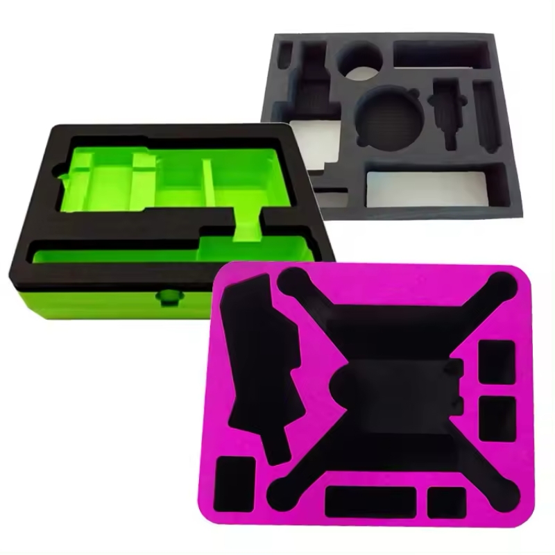 Paidu CNC grave des inserts en mousse moulée eva de forme personnalisée pour la boîte