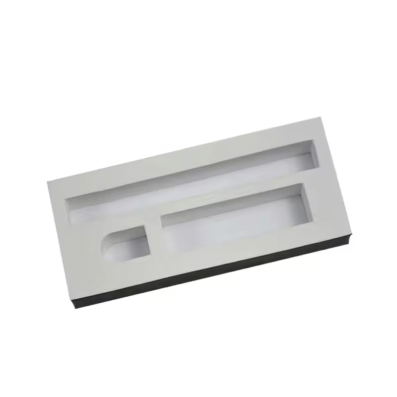 Paidu Custom Newly designed Personal luxury cosmetics Melamine Foam Cut Out Eva Foam Insert Box Inserts Packaging Foam Sleeve Netting